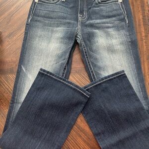 Miss Me Dark Blue Flare Jeans